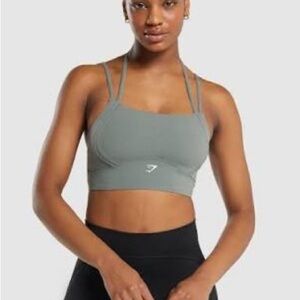 Gymshark halterneck crop cami
